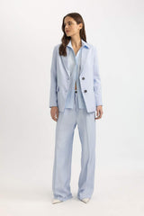 Defacto Kadın Trousers C5029Ax - Mavi