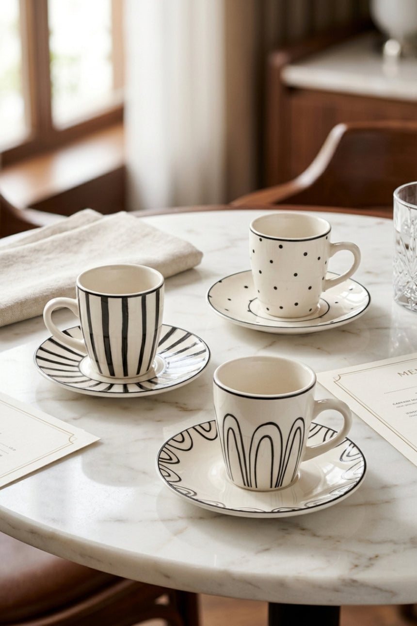 LCW HOME W64965B8 KHV,6LIARTBLACK-FN-SET - Siyah