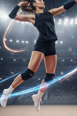 NIKE ESSENTIAL VOLLEYBALL KNEE PAD - Siyah