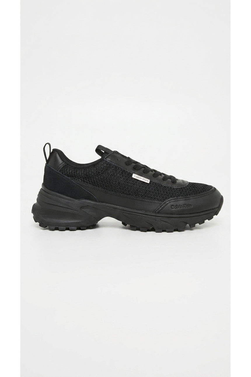 Calvin Klein Erkek HIKE RUNNER LACEUP MESH HM0HM02240 - Siyah