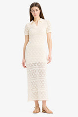 Defacto Kadın Dress E8859Ax - Ekru