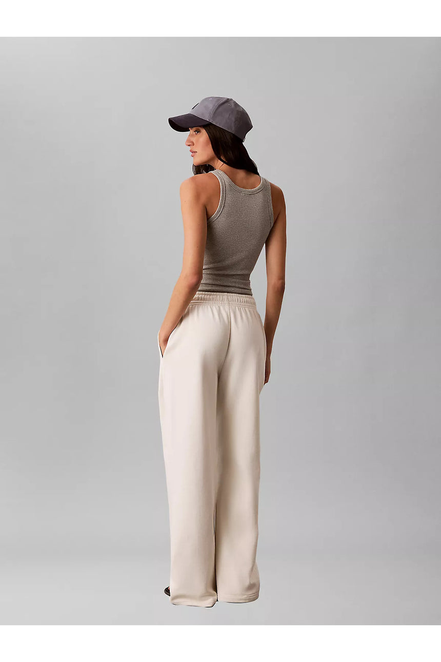 Calvin Klein Kadın BABY TERRY SEASONAL MONOLOGO PAN LV047G822G - Beyaz