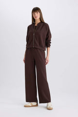Defacto Kadın Trousers E5818Ax - Kahverengi
