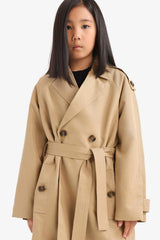 Defacto Çocuk Trenchcoat E7642A8 - Kahverengi