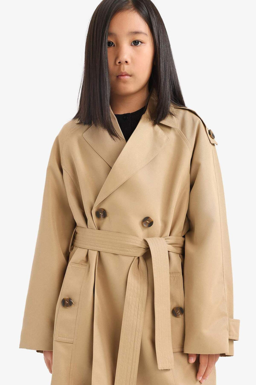 Defacto Çocuk Trenchcoat E7642A8 - Kahverengi