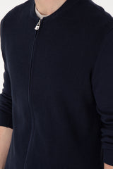 US POLO ASSN ERKEK TRİKO HIRKA 1920441 - Siyah