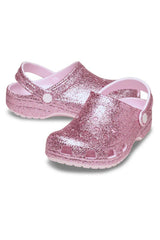 CROCS KIDS Classic Chunky Glitter Clog K 211939 - Açık Pembe
