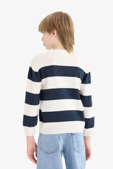Defacto Çocuk Pullover C1710A8 - Ekru