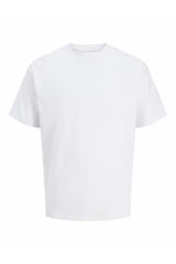 JACK&JONES JJEORGANIC RELAXED TEE SS O-NECK NOOS 12298752 - Koyu Kahverengi