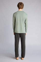 Defacto Erkek Knitted Set D0940Ax - Açık Haki Yeşili