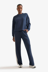 Defacto Kadın Trousers E8956AX - Koyu Lacivert