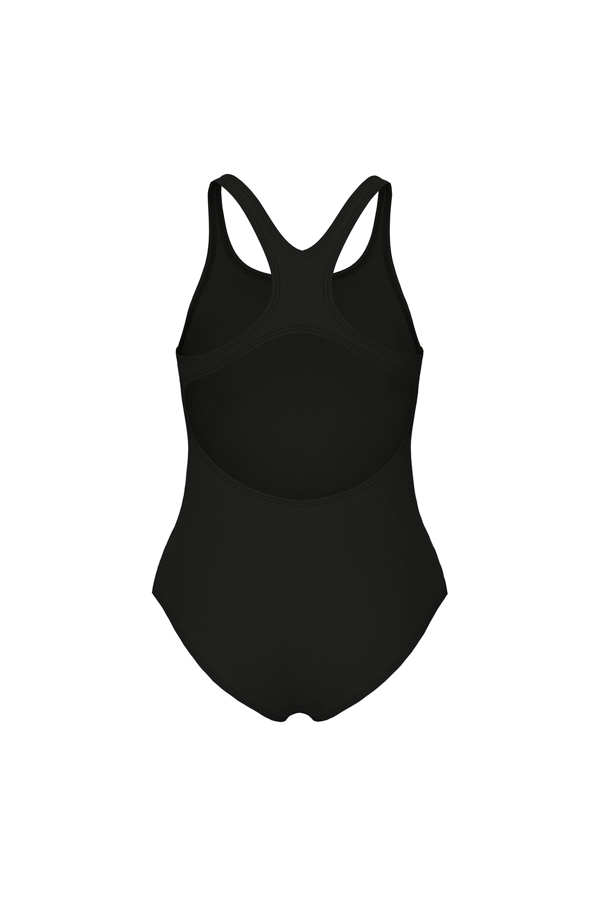 Arena Team Swim Pro Solid Kız Çocuk Yüzücü Mayosu 004762550 - Siyah