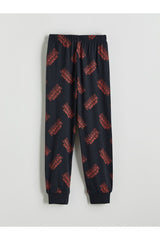 LC Waikiki Çocuk Pijama Takımı W5NV32B4 - Antrasit