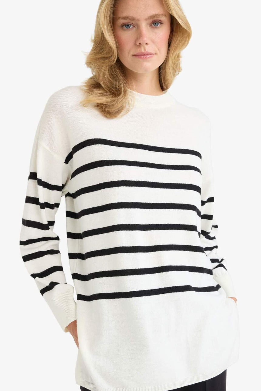 Defacto Kadın Tunic S7517Az - Ekru