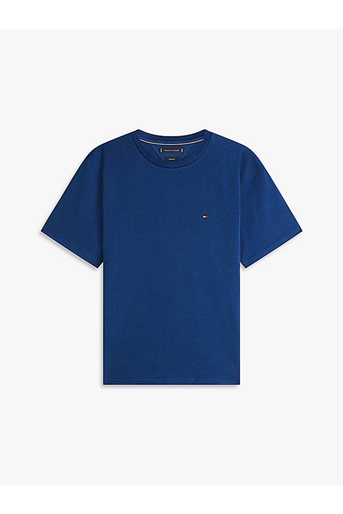 Tommy Hilfiger MW0MW42382DCC Erkek T-Shirt - Mavi