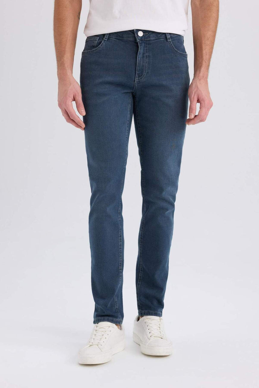 Defacto Erkek Denim B3622AX - Mavi/Gri