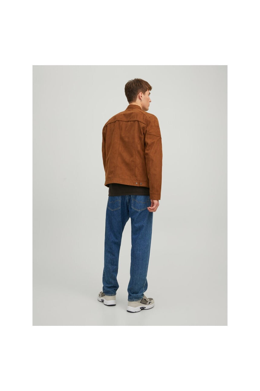 jack&jones erkek jacket 12147218 - Koyu Turuncu