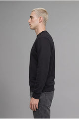 DeFacto Erkek Baskılı Sweatshirt X8282AZ - Siyah