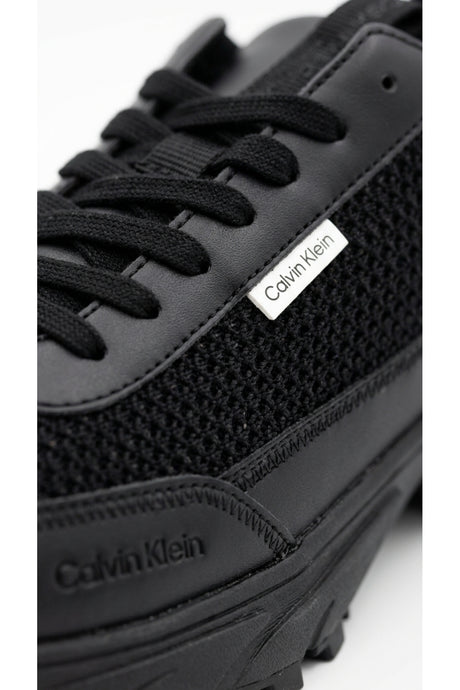 Calvin Klein Erkek HIKE RUNNER LACEUP MESH HM0HM02240 - Siyah