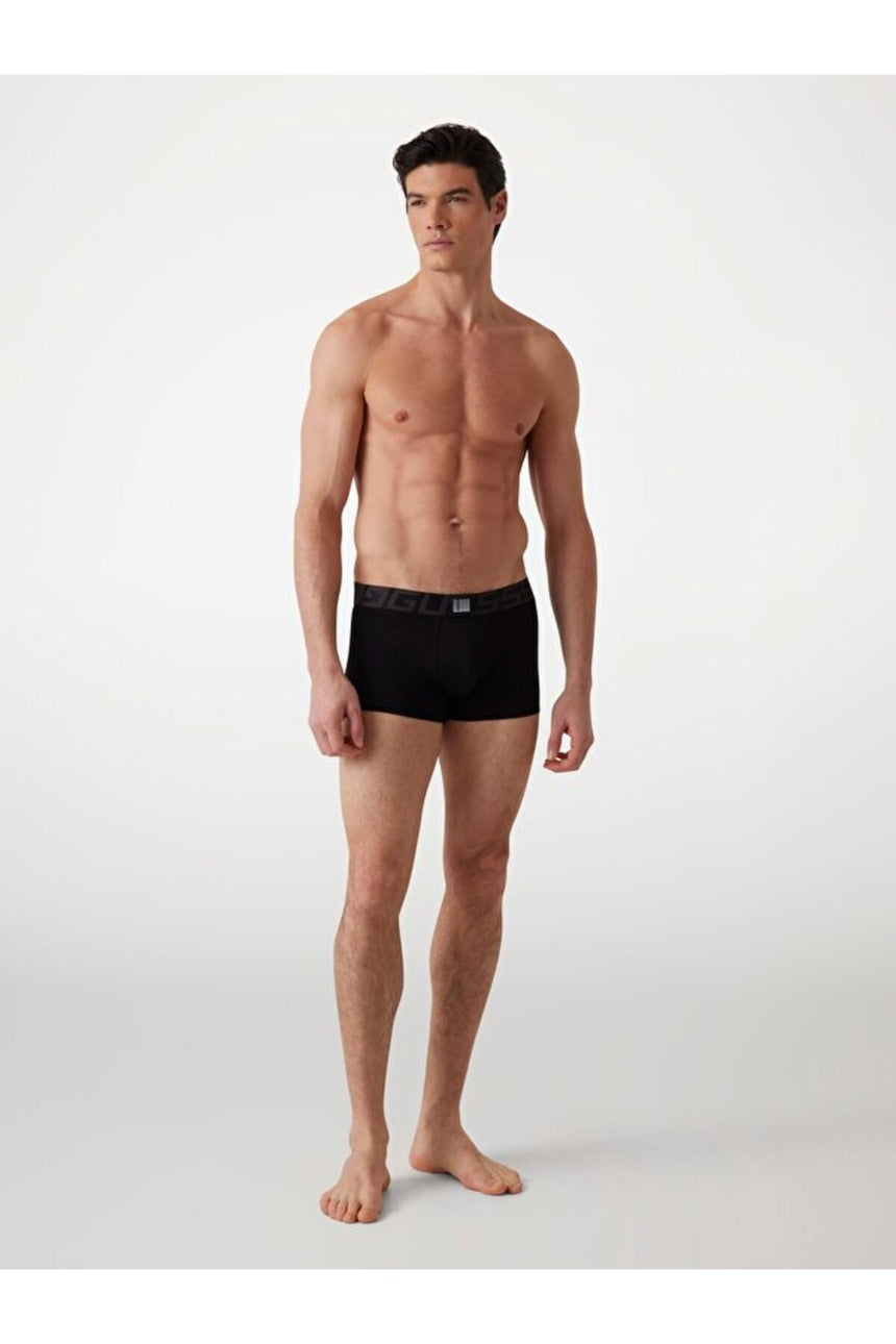 GUESS ERKEK IDOL BOXER TRUNK PAC U4RG01K6YW0 - Siyah