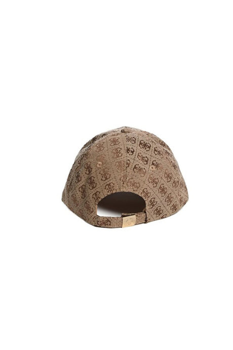 GUESS KADIN KATYA BASEBALL CAP AW5368POL01 - Açık Bej/ Kahverengi