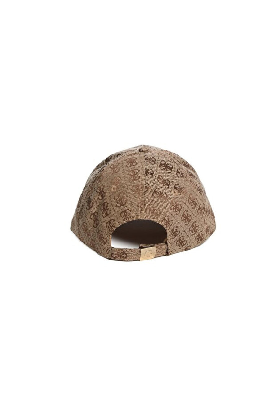 GUESS KADIN KATYA BASEBALL CAP AW5368POL01 - Açık Bej/ Kahverengi