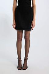 Defacto Kadın Woven Skirt D2870AX - Siyah