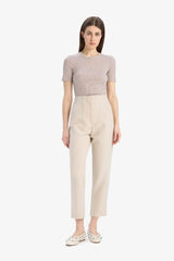 Defacto Kadın Woven Bottom C2466Ax - Kahverengi / Kum Beji