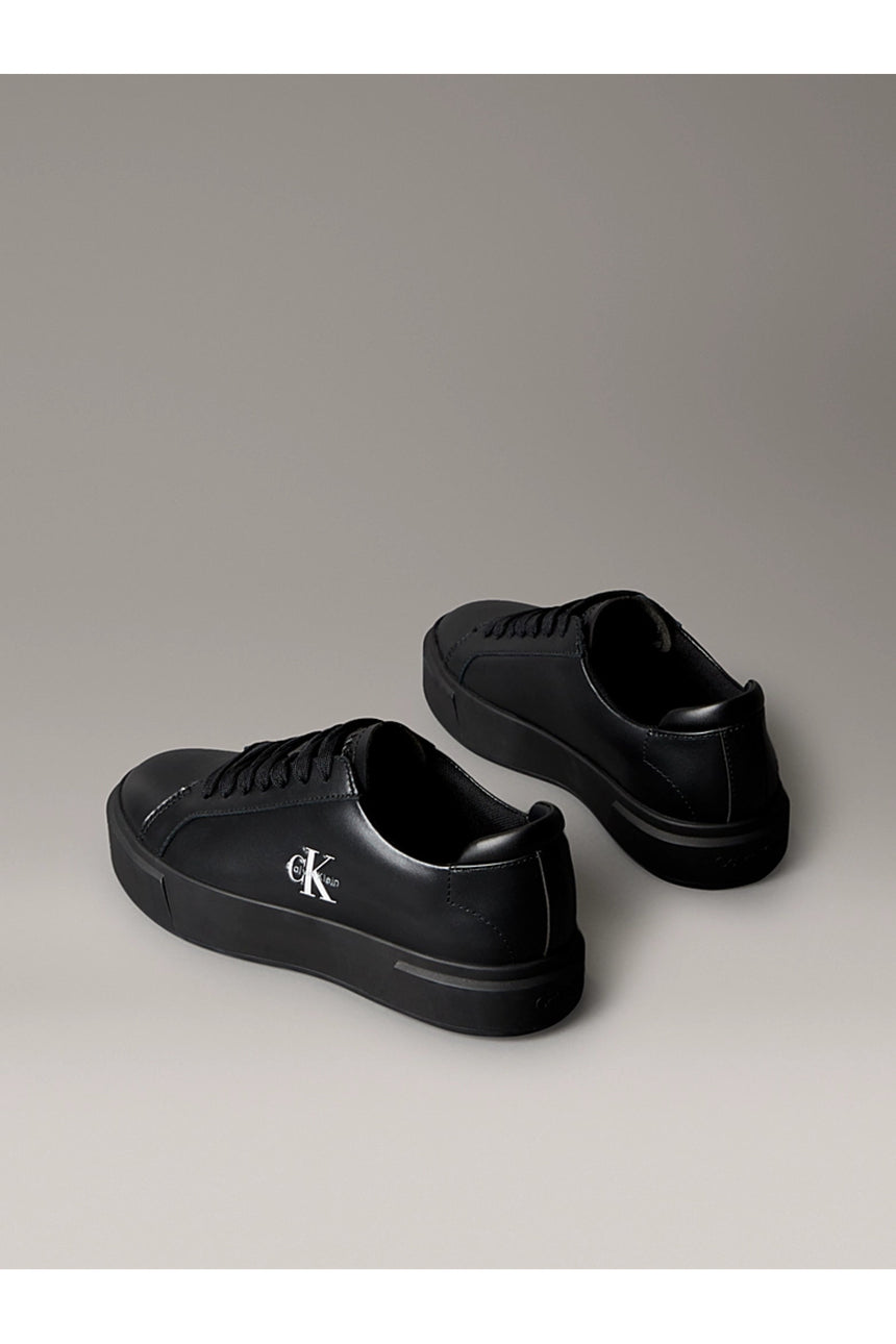 Calvin Klein Kadın BASKET CUPS LACEUP LTH ML YW0YW01945 - Siyah