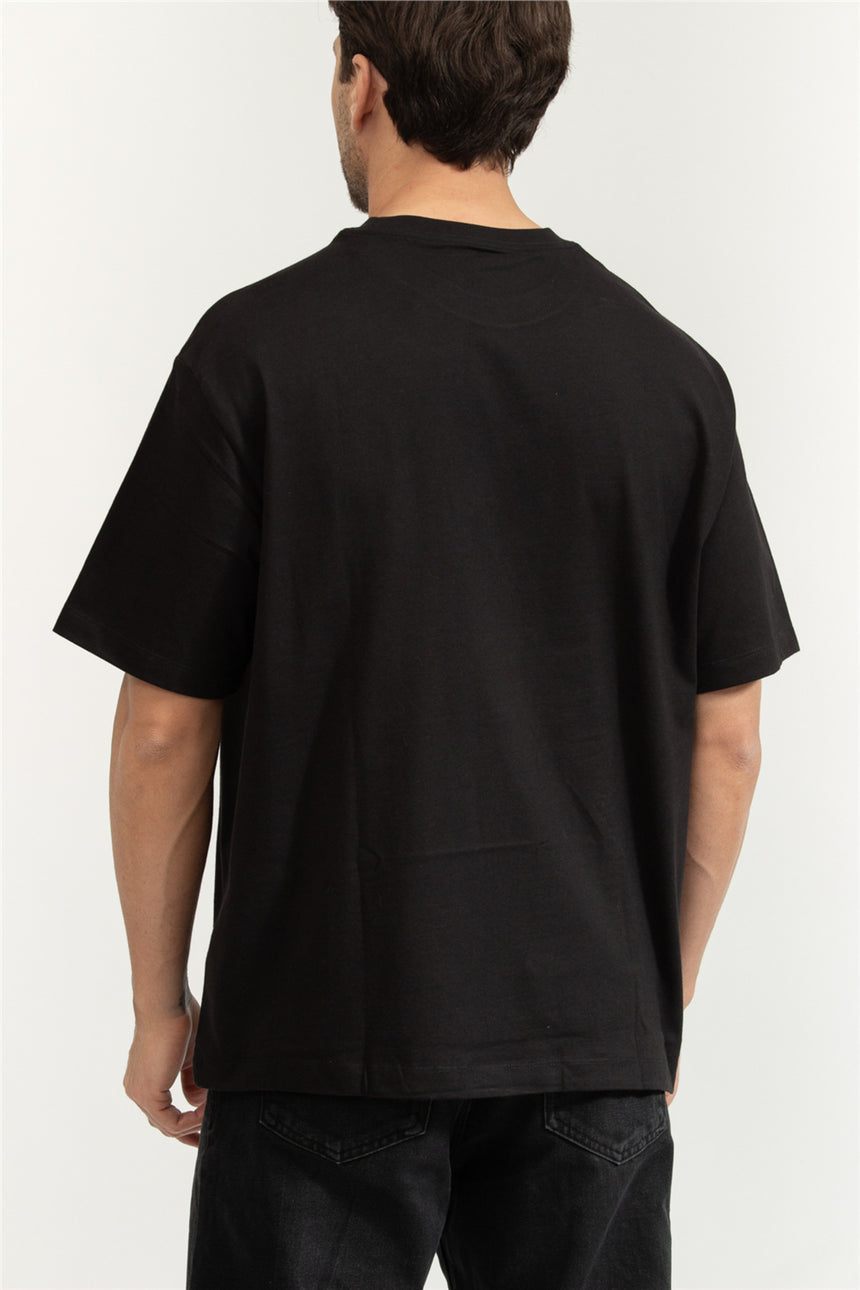 Calvin Klein Erkek SS 16S RLXD FIT CKJ GRAPHIC TEE LV04RC851G - Siyah