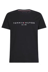 Tommy Hilfiger ERKEK CORE TOMMY LOGO TEE MW0MW11465 - Sİyah