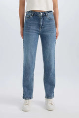 DeFacto Kadın Jean Pantolon D8155AX - Mavi