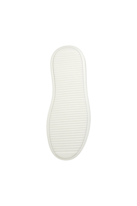 Sporline Pierre Cardin erkek sneaker ayakkabının beyaz renkli tırtıklı taban detayı