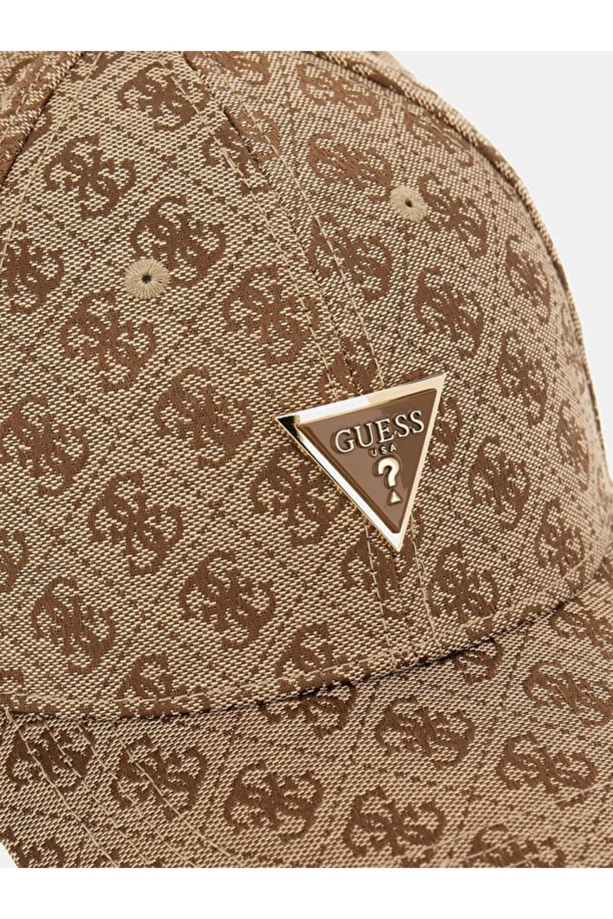 GUESS KADIN KATYA BASEBALL CAP AW5368POL01 - Açık Bej/ Kahverengi