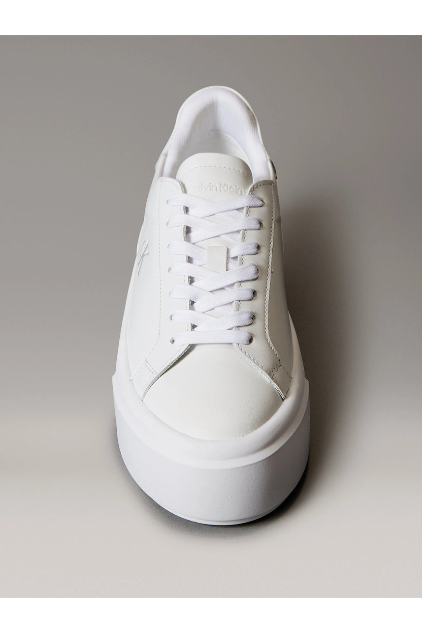 Calvin Klein Kadın FLATFORM LACE UP LTH YW0YW01928 - Beyaz