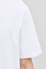 JACK&JONES PLUS JJESOHO TEE SS CREW NECK NOOS PLS 12279591 - Beyaz