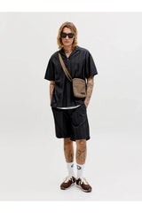 JACK&JONES JPSTJAIDEN TYSON JOGGER SHORT 12289531 - Siyah