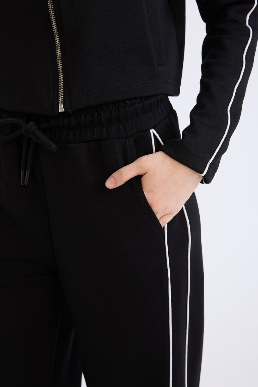 Defacto Kadın Trousers D6668AX - Siyah
