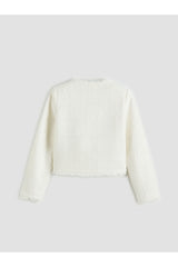 LCW KADIN S6OD27B8 CKT,CHANY-JACKET-TR - Ekru