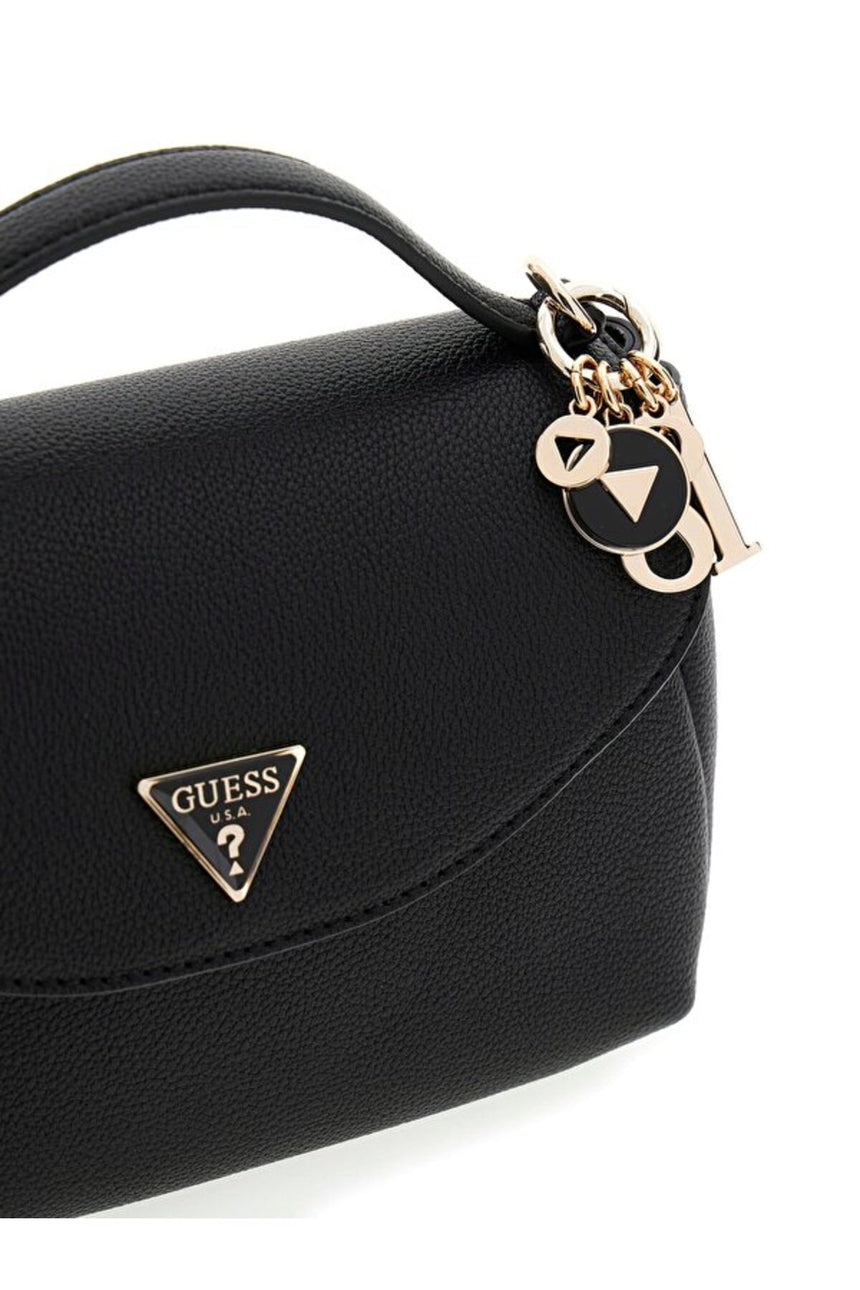 GUESS KADIN EVIE TOP HANDLE FLAP HWBG9664200 - Mavi