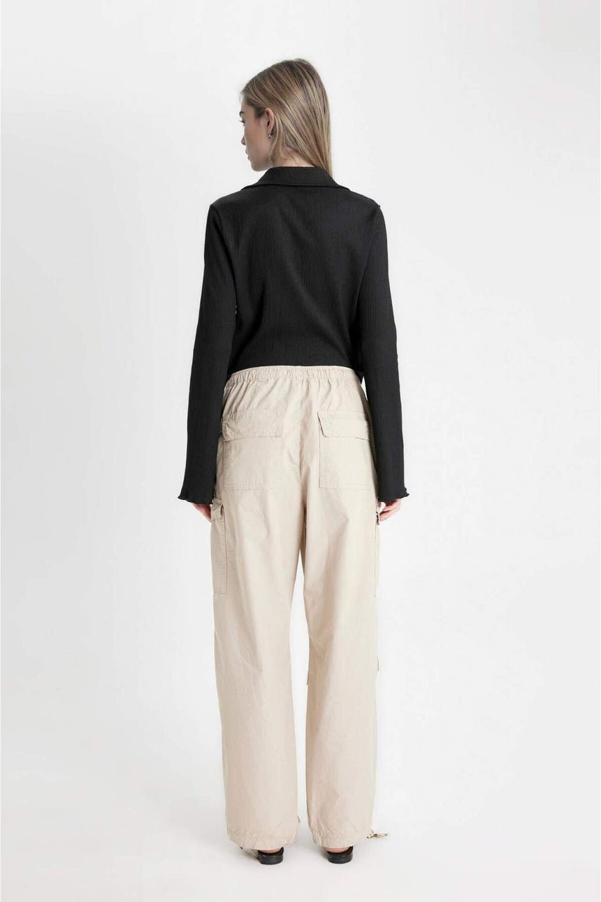 Defacto Kadın Trousers A6266Ax - Kum Beji