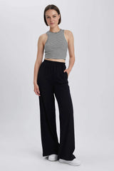 Defacto Kadın Trousers Z5705Az - Siyah