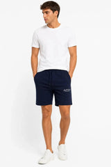 JACK&JONES JPSTGORDON ARCHIVE SWEAT SHORTS MID SN 12288638 - Koyu Mavi