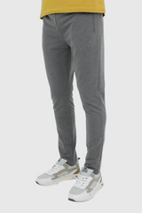 Sporline Lumberjack antrasit erkek eşofman altı, %95 polyester ve %5 elastan karışımlı rahat kesim spor pantolon.