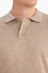 Defacto Erkek Pullover B9713AX - Açık Kahve