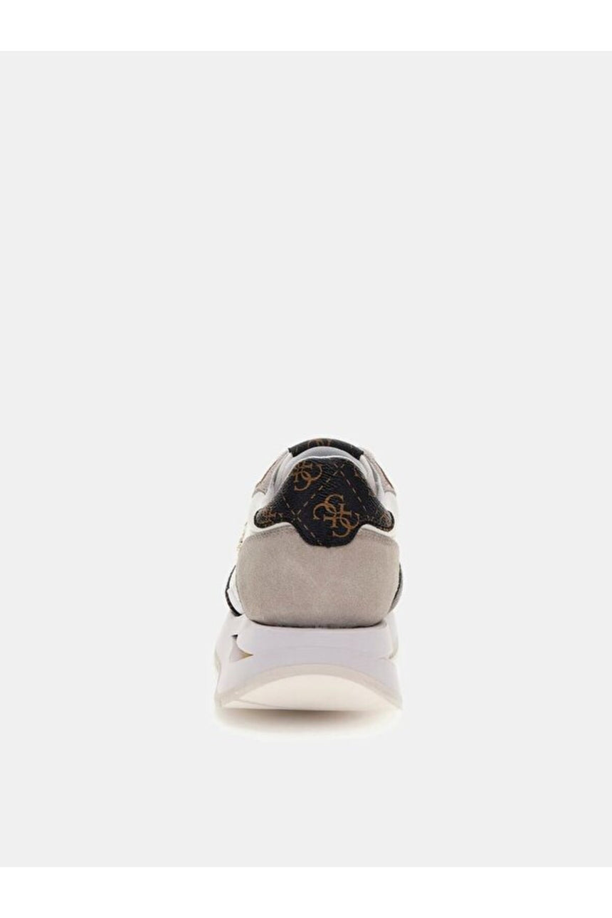 Guess Kadın Energy3 Sneaker Flpeg3 - Beyaz/ Kahverengi
