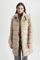 Defacto Kadın Coat/Parka A1315AX - Açık Kahve