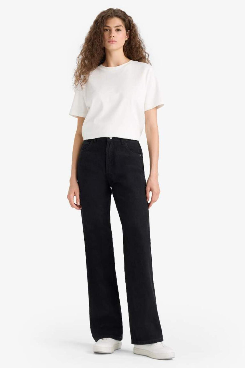 Defacto Kadın Trousers E9125Ax - Siyah