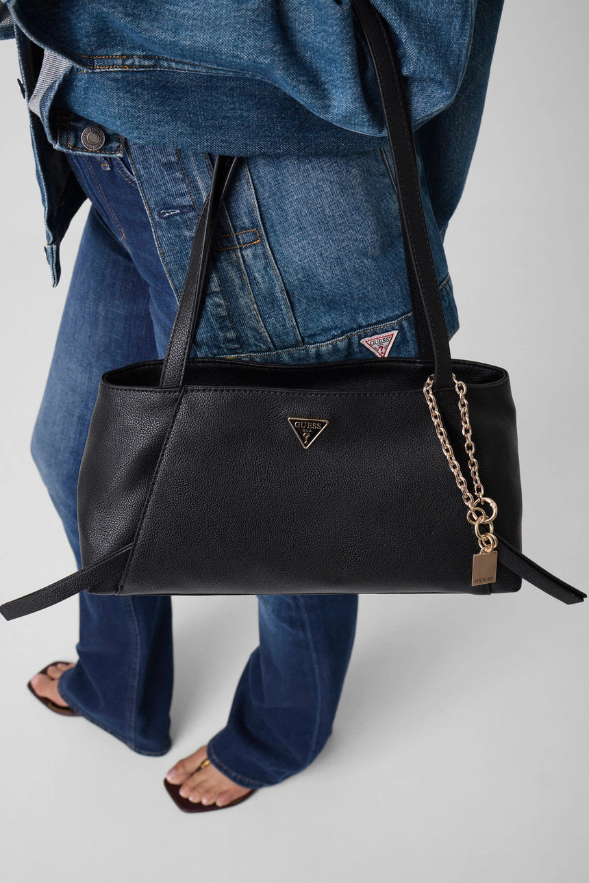 GUESS KADIN DEVON SHOULDER SATCHEL HWBG9745090 - Mavi