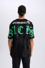 Defacto Erkek T-Shirt B3910Ax - Siyah